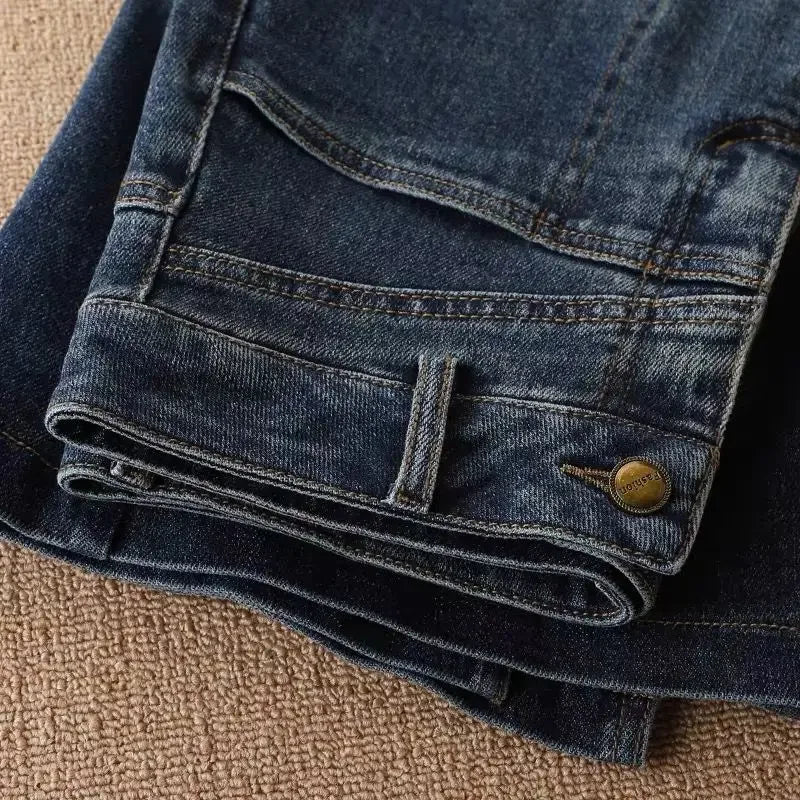 Wrap with Pocket Midi Jeans Skirts for Women, Plus Size Zipper High Waist Tight Knee-Length Woman Denim Skirt Cute Kawaii New In