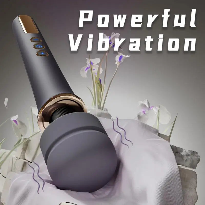 Electric Vibrador Handheld Massager Powerful Deep Tissue Muscle Relaxation Tool for Women - Foot Neck Back Hand Leg Arm