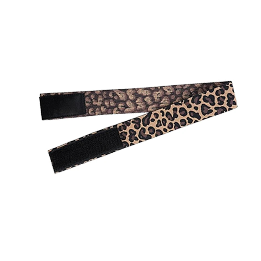 Elastic Wig Bands Adjustable Lace Melting Band with lace headband for laying hairline edges, used to maintain wig grip