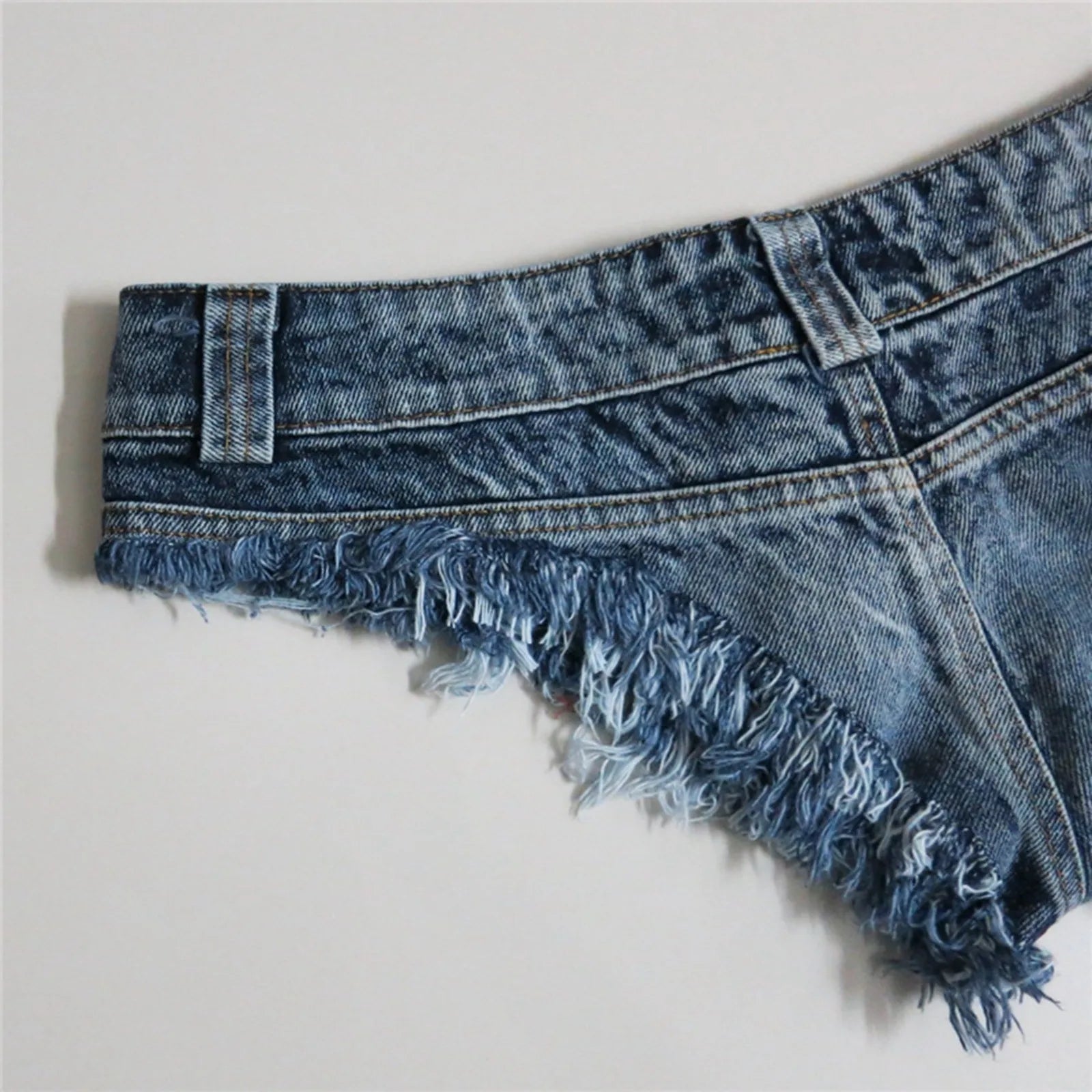 Sexy Mini Denim Shorts Women Summer Low Waist Booty Shorts Fashion Short Jeans Hot Pants Beach Party Nightclub Jean Shorts